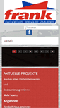 Mobile Screenshot of frankdach.at